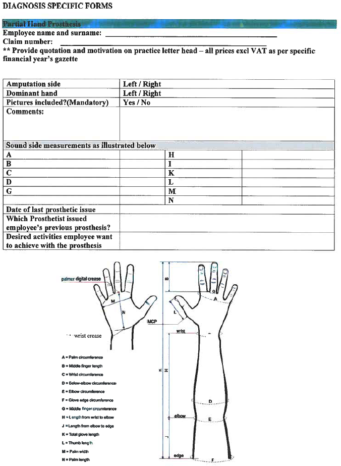 GN1700 O&P Supply Protocol Form 7 Specific Forms (1)