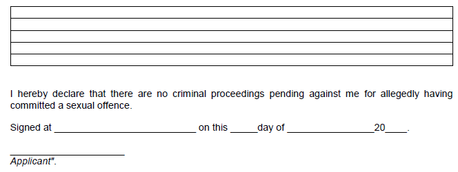 R561 Form 10 Annex B ii