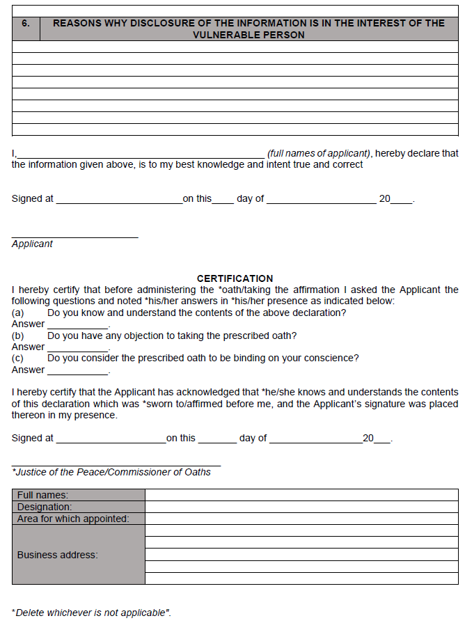 R561 Form 8A Annex B iv