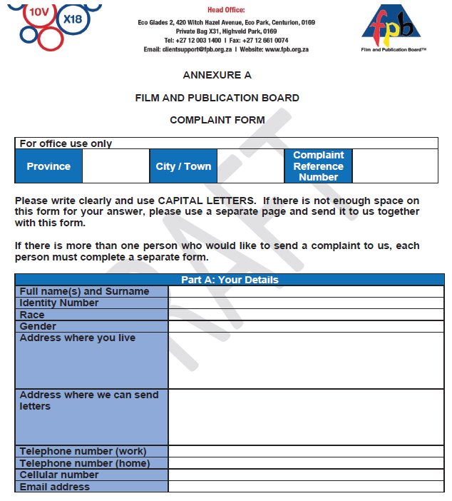 N2932 Annex A Complaint Form (1)