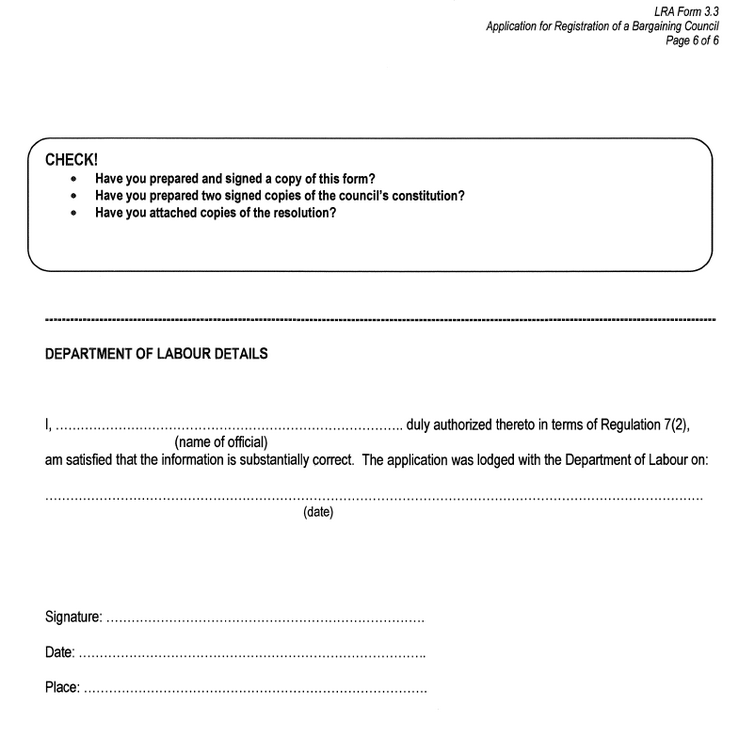 LRA Form 3.3 (page  6)