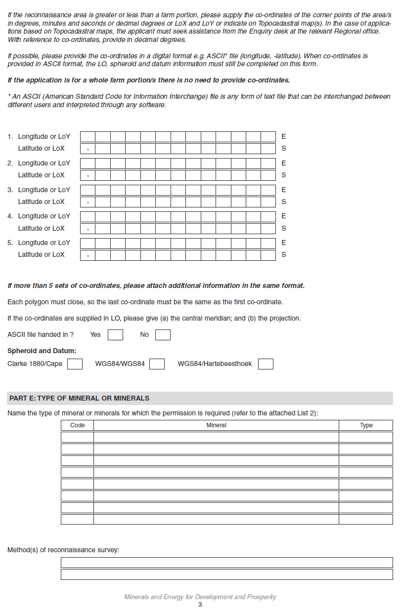 Annexure I Form A (3)