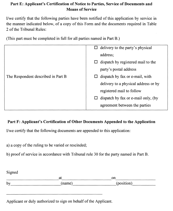 Rules Part 6 form TI.165 (page 4