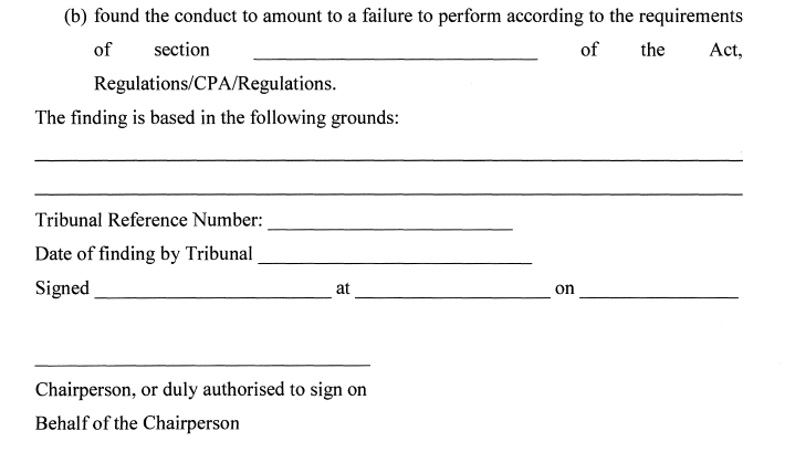 Rules Part 8 Form TI.164(3)-2