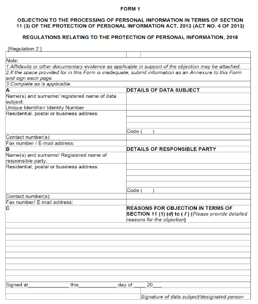 BN84 Form 1