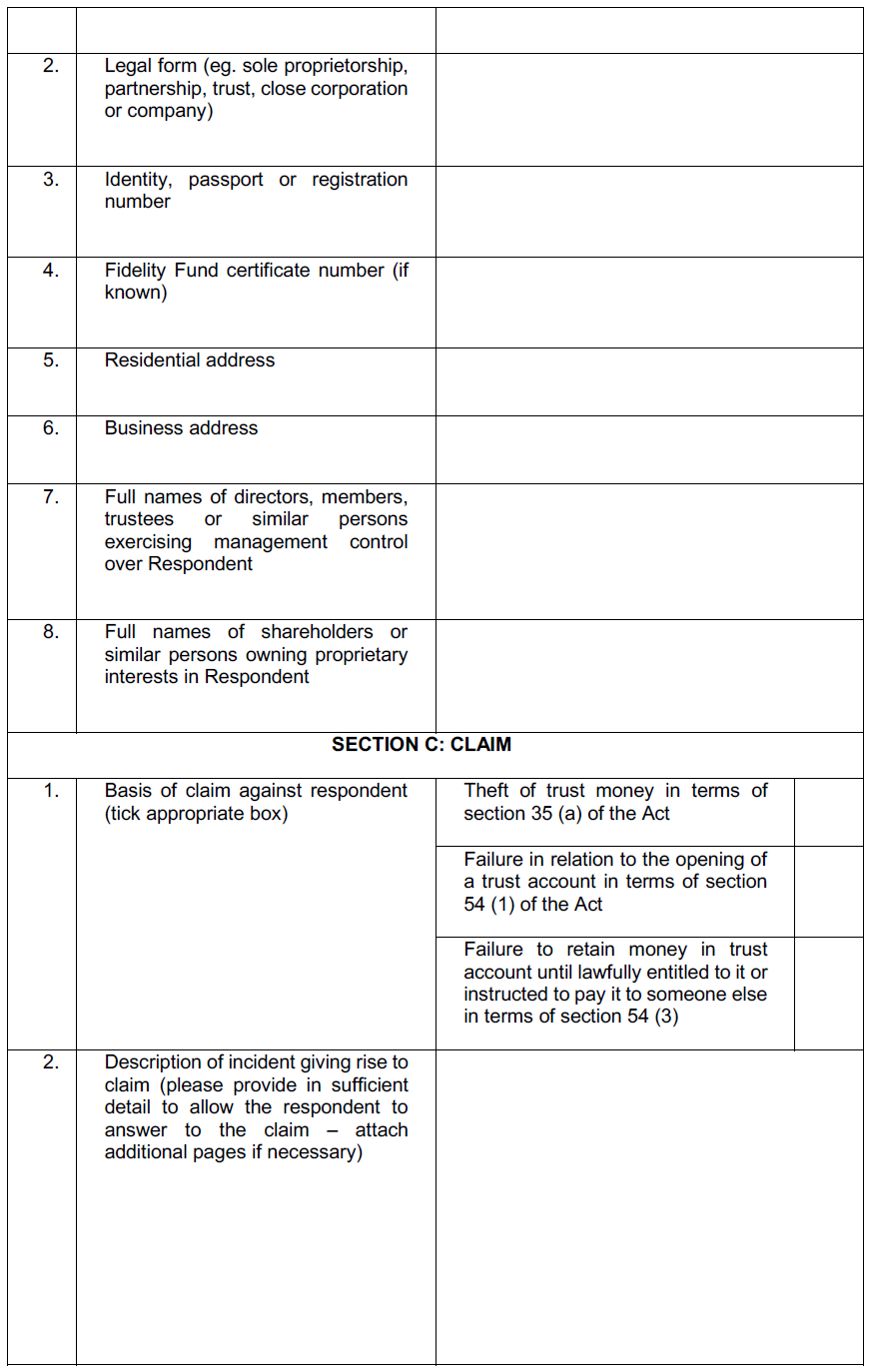 Proc47 17. Claims from Fidelity Fund i