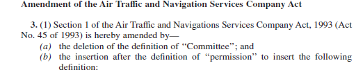 N4958 Sch 1 Air Traffic and Navigation Services